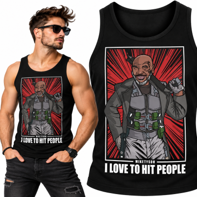 TANK TOP ŚMIESZNY BLADE TYSON
